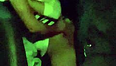 Casada Gives It to Macho Inside Car on Street While Cuckold Drives