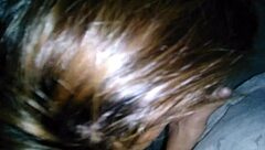 She sucks me with her beautiful mouth! Then we fuck doggystyle in her bikini and skirt.