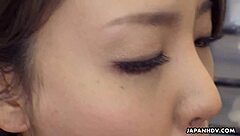 Japanese brunette teen Mio Ozora had this hot relationship, you know, uncensored and all that