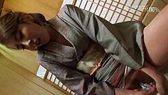 aya kisaki explores her big tits in this japanese adventure part two