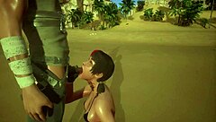 Petite Asian babe takes double penetration from black guys in rough interracial threesome