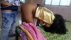 hey delivery boy, ready for hot sexy bhabhi desi chudai in hardcore doggystyle anal with big ass milf