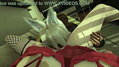 Watch Mush-Oku Tensei Hilda And Ghislaine In Futa Scene!