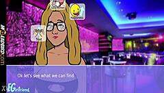 I remember that wild night at the strip club with dancing and games.