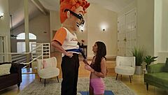 Angel Gostosa Rides Big Dick Reverse Cowgirl