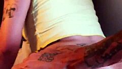 ready for hot brunette's interracial creampie on rocking chair?