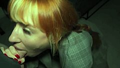 Big titty ginger college girl gets bent over in doggystyle with deepthroat and missionary pounding