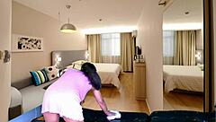 Preview of my house maid shows her big ass and natural tits in a close up with ball kicking and gaping while she moans outdoors