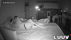 Young European couple shares intimate missionary sex in bedroom at 5 am, feeling all the passion and connection