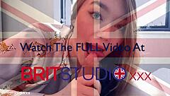 British Teen Devours Cum In Lingerie Contrast