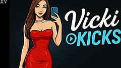 Say My Name During Intense Ball Kicking Session