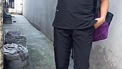 hey that capricious nurse heads over to her patient for treatment while groping those big juicy tits