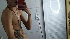 Leaked video shows Thiagokelton masturbating with his tattoo on full display