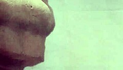 finally get the shower to myself, but do you think i can resist touching my smooth shaved body?