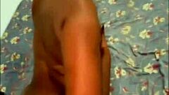 Imagine devouring this Brazilian brunette milf's wet big ass and tight asshole, making her moan wildly on all fours with my huge cock.