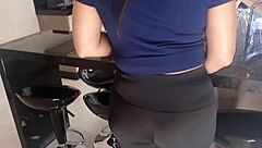 Got Home Horny From Housekeeper's Leggings And Offered Cash For Sex!