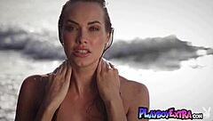 hey jasmin, will you strip and show your wet pussy at the beach?