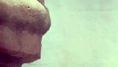 finally get the shower to myself, but do you think i can resist touching my smooth shaved body?