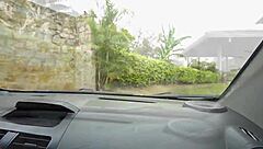 A pair of Colombian latinas with big asses lure gym clients. Melany Latina leads rough three-way fuck with milk play