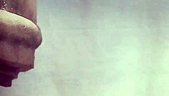 finally get the shower to myself, but do you think i can resist touching my smooth shaved body?