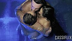 If you don't cum watching this video you should see a doctor... delicious suck from two mouths on my cock - full on Cassiflix!