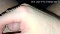 hey chubbykaot, you're in bed watching porn and masturbating that cock solo, showing off your curvy belly close up