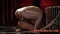 Whoa, this German BDSM anal session with excited young 18+ tourists Felicity Feline and Jade gets extreme and hardcore