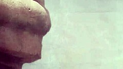 finally get the shower to myself, but do you think i can resist touching my smooth shaved body?