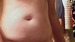 19yo Scarlet Dances Close Up For The Camera In Homemade Petite Redhead Style