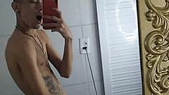 Leaked video shows Thiagokelton masturbating with his tattoo on full display