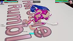 I love playing Heroine Rumble 2 where Claire battles Lucretia in this intense gameplay round 13