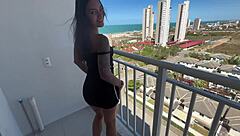 so i dropped by my hot neighbor's place and left his cock all creamy white after some curvy bbw action