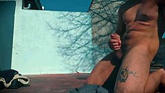 Big Men With Sexy Big Cock And Ass Sunbathing Sensually Comfortable Relaxed And Lying Down