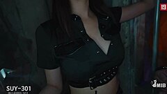 Intense Desire as Two Naughty Guards Seduce Big Dick Prisoner in Bisexual Threesome with Toys