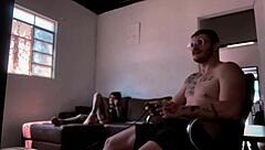 in this neutral tale, we see behind-the-scenes footage of sucking carmona while playing video game.