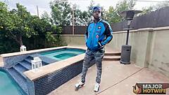 Watch Busty Redhead Milf Peaches Get Her Wet Pussy Licked And Fucked Deep By Rome Major!