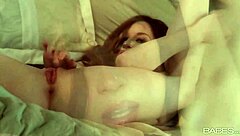 whoa, watch this black lingerie babe stoya in solo teen action 😉