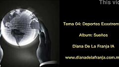 Extreme Sports Turn Wild with Diana De La Franja in Bar Group Sex! Swingers Dance on Desk at Night Club!