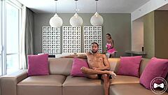 You think you can handle cheating on your girlfriend with this big booty foreign maid and her tight wet pussy?