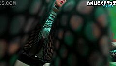 Goth Lesbians in Latex Go Wild with Anal Fisting and Squirting Featuring Gaping Assholes, Piercings, Tattoos, and Punk Skirts in Fetish Play