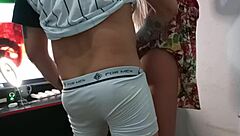 Sex Toy Doll Bent Over for Intense Anal Assfucking Action