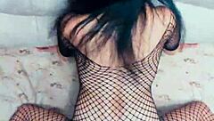 Beautiful Mature Wife in Lingerie and Stockings Submits Fully with Fiery Passion in POV Anal