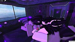 what if a roblox girl gets bored until her friend shows up for some wild fucking?