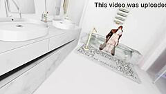 Quinn Ying takes on boob patrol duties in this police game promo