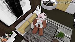 Roblox Slut Takes Big Black Cock In Her Big Ass And Tits Fucking Game