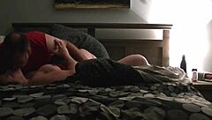 Chubby couple dives into round 3 of their homemade fun together