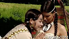 You won't believe this hot teen muff licking session going down right now.