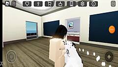 Futa girl penetrates cow in intense futanari encounter with thrusting and domination details.