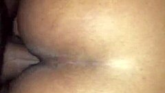 this amateur ebony teen 18+ gets her petite pussy drilled hard in homemade action 😈