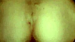 Russian milf in stockings rides her husband's monster cock in homemade couple session